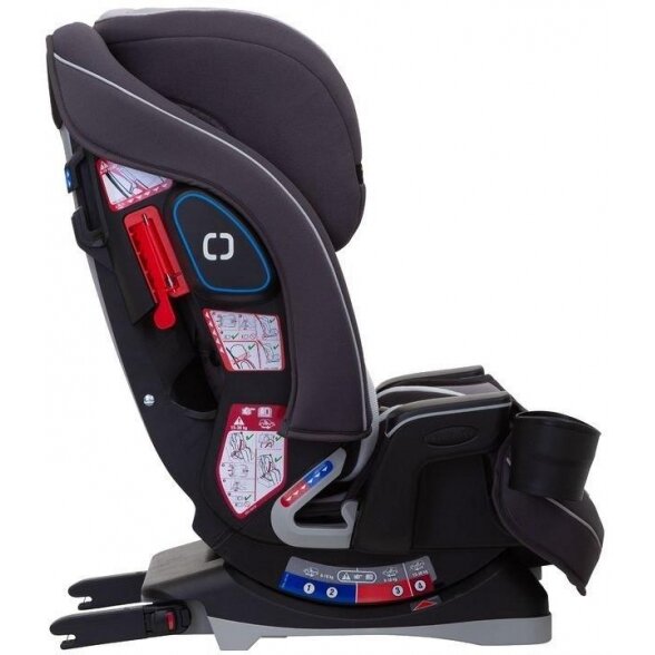 "Graco Slimfit LX" automobilinė kėdutė 0-36 kg | Geležis 2