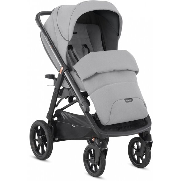 "Inglesina Aptica XT" - visureigis daugiafunkcinis vežimėlis, rinkinys "2-in-1" | Horizon Grey 2