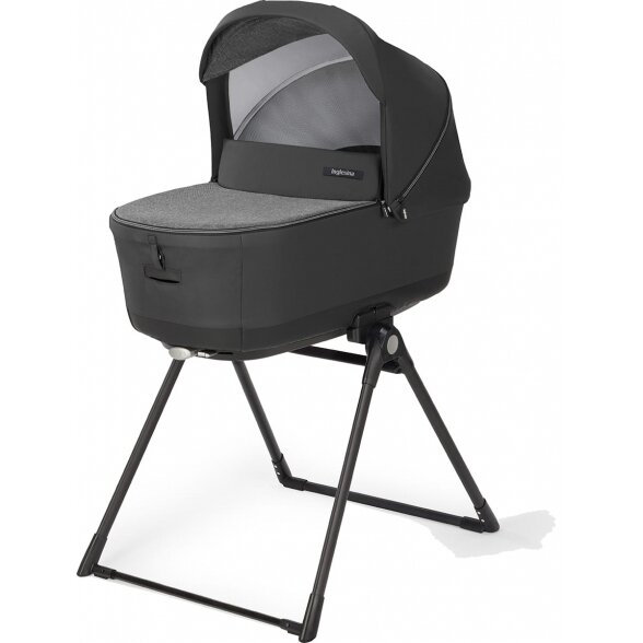 Inglesina Electa - itin lengvas daugiafunkcinis vežimėlis, rinkinys 2in1 | Upper Black 3