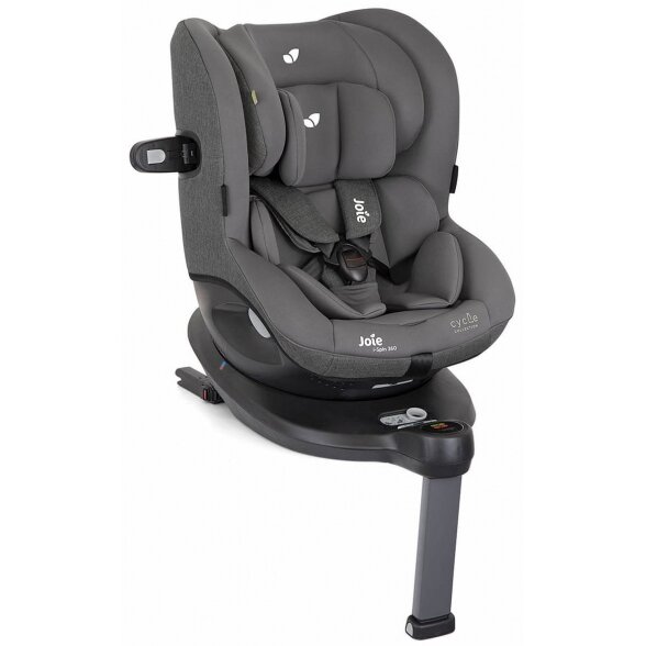 Joie i-Spin 360 - pasukama automobilinė kėdutė  i-Size ~0-18 kg | Cycle Shell Grey