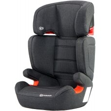 "Kinderkraft Junior Fix" - automobilinė kėdutė 15-36 kg | Juoda