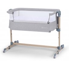 Kinderkraft Neste Air - lovytė  3w1 | Grey Wood