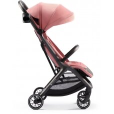 Kinderkraft Nubi 2 - lengvas vaikiškas vežimėlis iki 24 kg | Pink Quartz