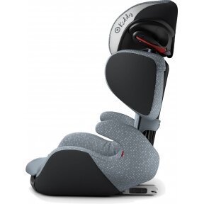 "Kiddy Cruiserfix 3" - reguliuojama automobilinė kėdutė | Polar Grey