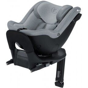 "Kinderkraft i-Guard PRO 360" - "i-Size" pasukama automobilinė kėdutė ~0-18 kg | Cool Grey