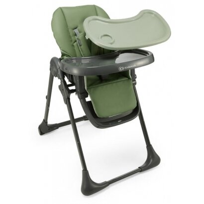 Kinderkraft Tummie - maitinimo kėdutė su gultuku 2w1 | Green 6