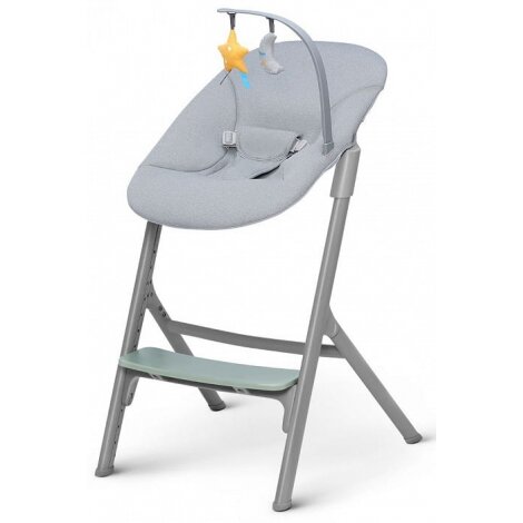 "Kinderkraft Livy" - "3-in-1" maitinimo kėdutė, komplektas su "Calmee" gulimuoju krėslu | Alyvuogių žalia 1