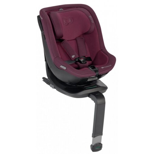 "Kinderkraft i-Guard PRO 360" - "i-Size" pasukama automobilinė kėdutė ~0-18 kg | Cherry Pearl 2