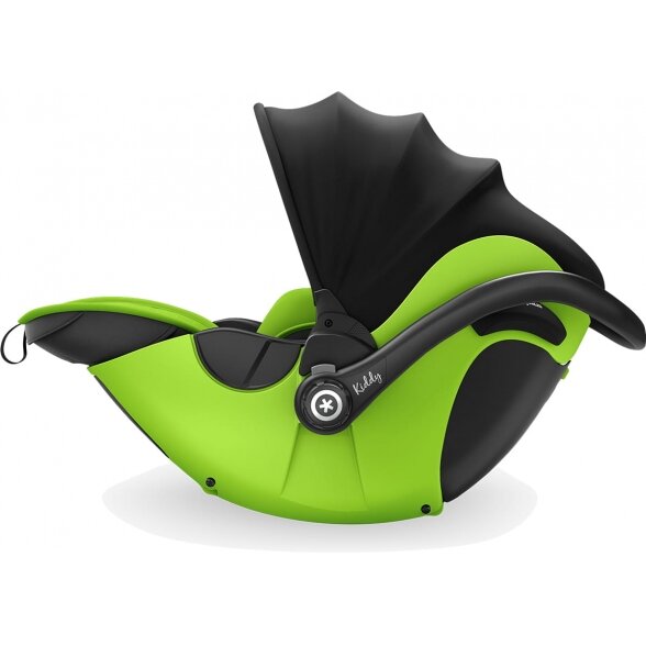 "Kiddy Evoluna i-Size 2" - automobilinė kėdutė ~0-13 kg, komplektas su baze | Spring Green 2