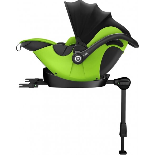 "Kiddy Evoluna i-Size 2" - automobilinė kėdutė ~0-13 kg, komplektas su baze | Spring Green