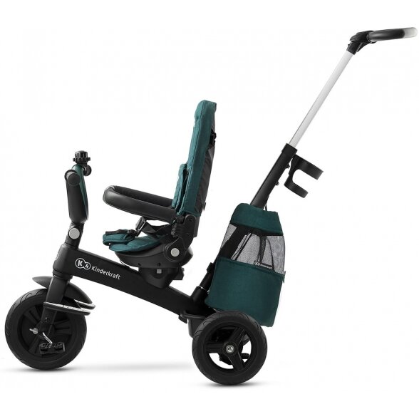 "Kinderkraft EasyTwist" triratukas su pasukama sėdyne | Midnight Green 3