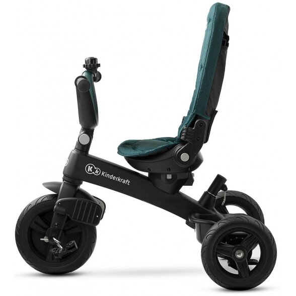 "Kinderkraft EasyTwist" triratukas su pasukama sėdyne | Midnight Green 5