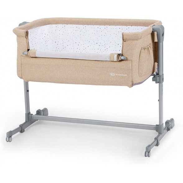 Kinderkraft Neste Up - lovytė  3w1 | Beige 1