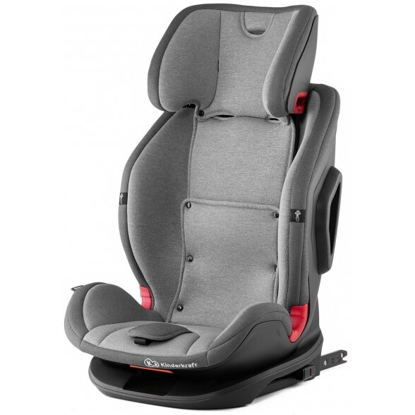 Kinderkraft Oneto 3 - automobilinė kėdutė  9-36 kg | Rocket Gray 2