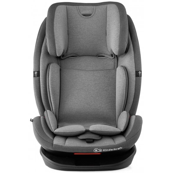 Kinderkraft Oneto 3 - automobilinė kėdutė  9-36 kg | Rocket Gray 4