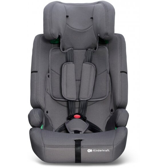Kinderkraft Safety Fix 2 i-Size -  automobilinė kėdutė 76-150 cm, ~9-36 kg | Grey 2