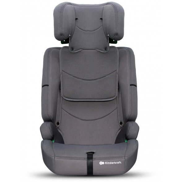 Kinderkraft Safety Fix 2 i-Size -  automobilinė kėdutė 76-150 cm, ~9-36 kg | Grey 4