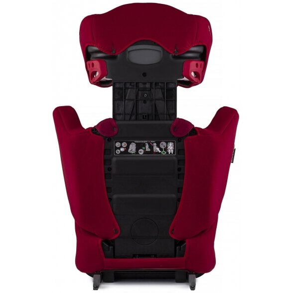 "Kinderkraft Xpand" - automobilinė kėdutė 15-36 kg | Raudona 8