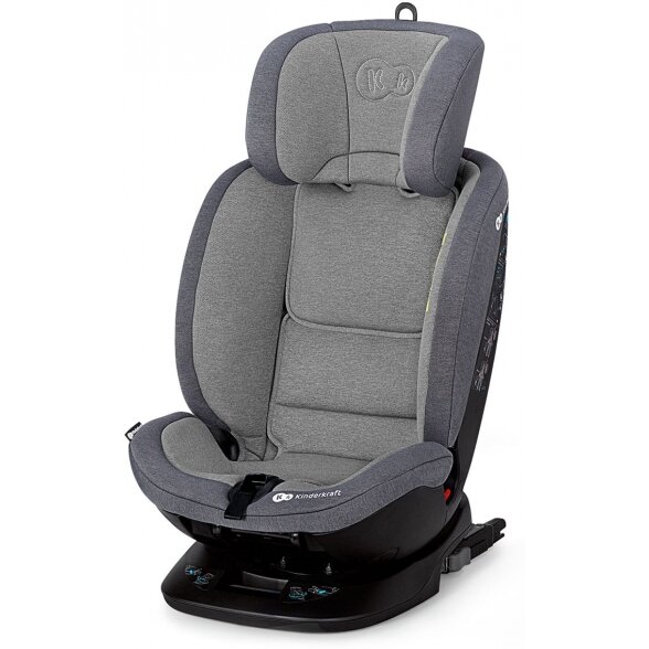 "Kinderkraft Xpedition" - pasukama automobilinė kėdutė 0-36 kg | Grey 1