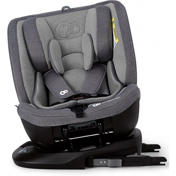 "Kinderkraft Xpedition" - pasukama automobilinė kėdutė 0-36 kg | Grey 5