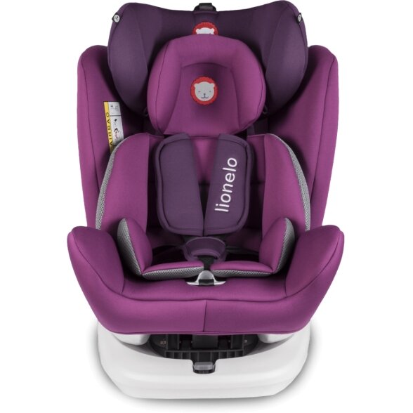 "Lionelo Bastiaan" - pasukama automobilinė kėdutė 0-36 kg | Violetinė