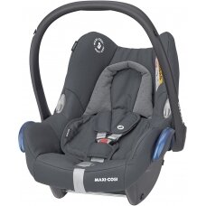 "Maxi-Cosi CabrioFix" - 0-13 kg automobilinė kėdutė, komplektas su "isofix" baze | Sparkling Grey