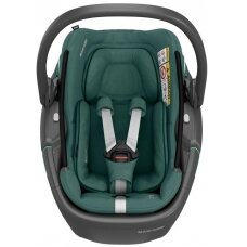 "Maxi-Cosi Coral 360" - pasukama automobilinė kėdutė ~0-12 kg | BLK Essential Green