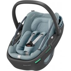 "Maxi-Cosi Coral 360" - pasukama automobilinė kėdutė, komplektas su baze ~0-12 kg | BLK Essential Grey