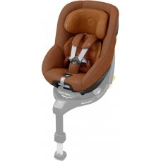 Maxi-Cosi Pearl 360 PRO - pasukama, ištraukiama automobilinė kėdutė ~0-18 kg | Authentic Cognac