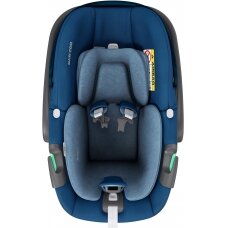 "Maxi-Cosi Pebble 360 i-Size" - pasukama automobilinė kėdutė ~0-13 kg | Essential Blue