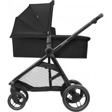 "Maxi-Cosi Street Plus" vaikiškas vežimėlis, rinkinys "2-in-1" | Essential Black