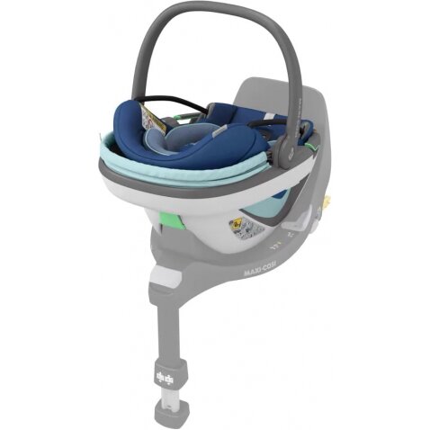 "Maxi-Cosi Coral 360" - pasukama automobilinė kėdutė, komplektas su baze ~0-12 kg | Essential Blue 13