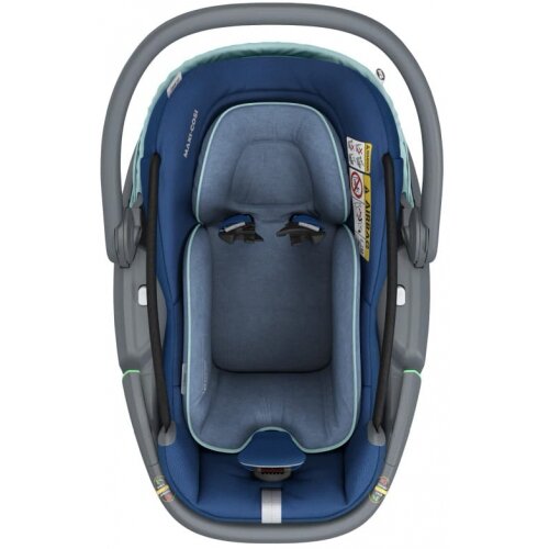 "Maxi-Cosi Coral 360" - pasukama automobilinė kėdutė, komplektas su baze ~0-12 kg | Essential Blue 10