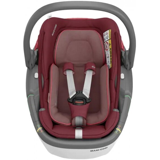 "Maxi-Cosi Coral 360" - pasukama automobilinė kėdutė, komplektas su baze ~0-12 kg | Essential Red 2