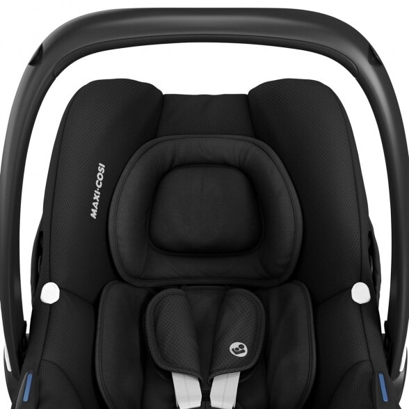 "Maxi Cosi CabrioFix i-Size" automobilinė kėdutė 0-13 kg | Essential Black 1