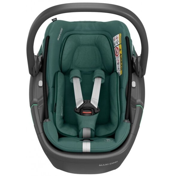 "Maxi-Cosi Coral 360" - pasukama automobilinė kėdutė ~0-12 kg | BLK Essential Green 1