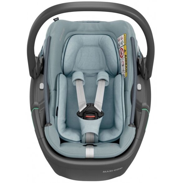 "Maxi-Cosi Coral 360" - pasukama automobilinė kėdutė ~0-12 kg | BLK Essential Grey 2