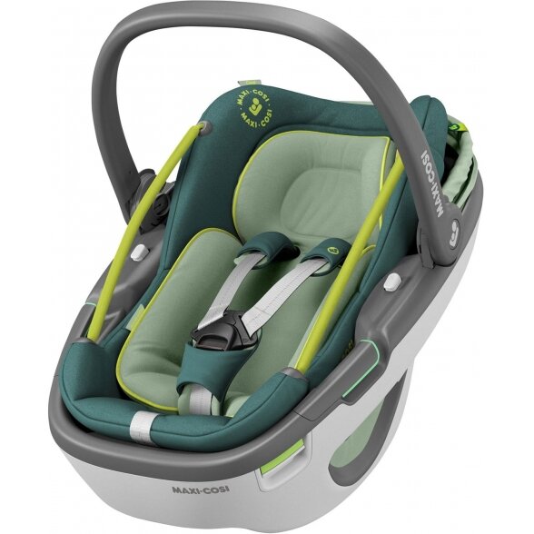 "Maxi-Cosi Coral" - "i-Size" lengvoji automobilinė kėdutė ~0-13 kg | Neo Green