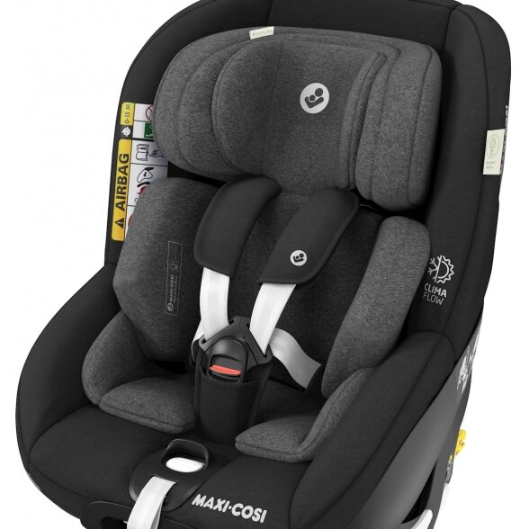 Maxi-Cosi Mica PRO Eco i-Size - pasukama automobilinė kėdutė 0-18 kg | Autentiška juoda 1