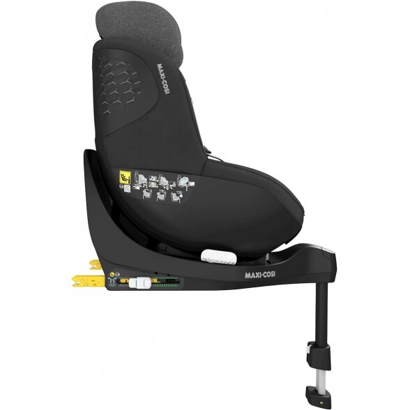 Maxi-Cosi Mica PRO Eco i-Size - pasukama automobilinė kėdutė 0-18 kg | Autentiška juoda 3
