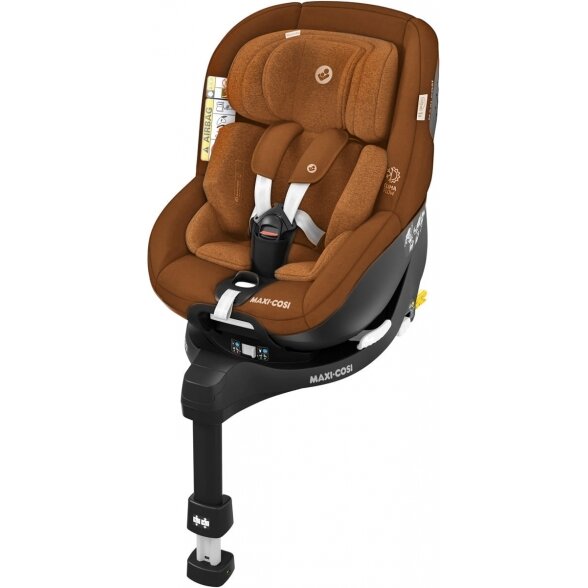 Maxi-Cosi Mica PRO Eco i-Size - pasukama automobilinė kėdutė  0-18 kg | Authentic Cognac