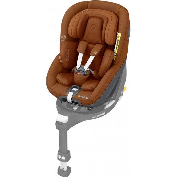 "Maxi-Cosi Pearl 360 i-Size" automobilinė kėdutė ~0-18 kg | Authentic Cognac 1
