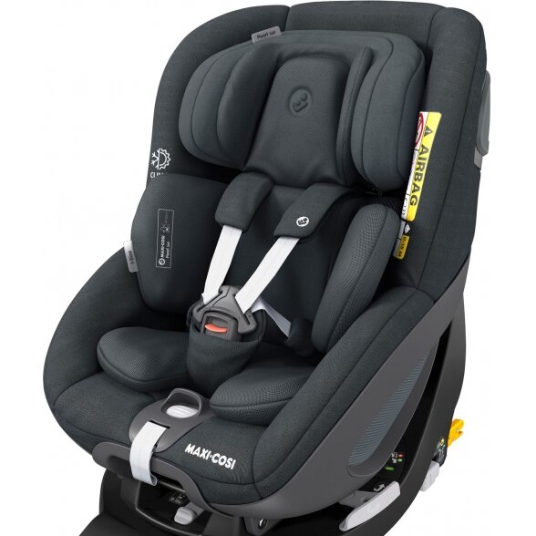 "Maxi-Cosi Pearl 360 i-Size" automobilinė kėdutė ~0-18 kg | Authentic Graphite