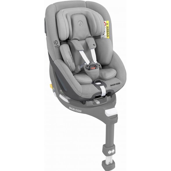 "Maxi-Cosi Pearl 360 i-Size" automobilinė kėdutė ~0-18 kg | Authentic Grey 2