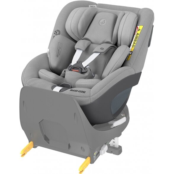 "Maxi-Cosi Pearl 360 i-Size" automobilinė kėdutė ~0-18 kg | Authentic Grey 5