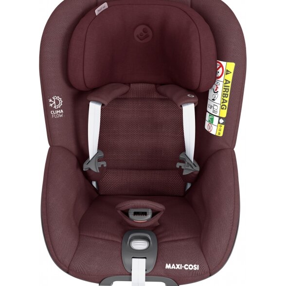 "Maxi-Cosi Pearl 360 i-Size" automobilinė kėdutė ~0-18 kg | Autentiška raudona 1