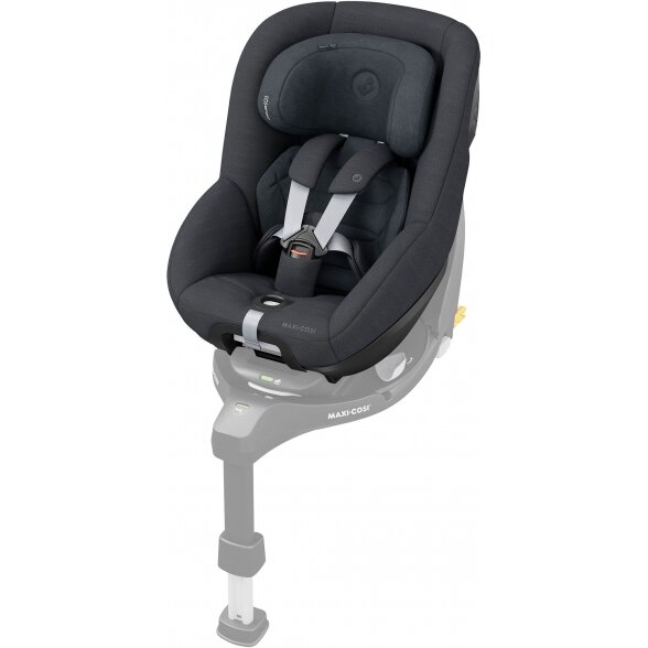 Maxi-Cosi Pearl 360 PRO - pasukama, ištraukiama automobilinė kėdutė ~0-18 kg | Authentic Graphite