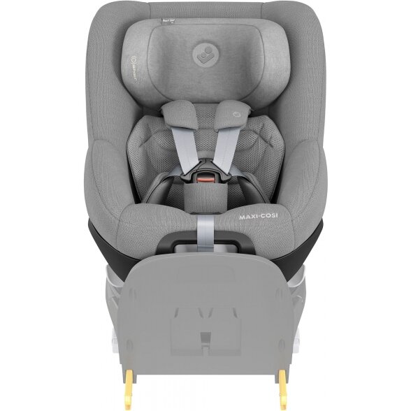Maxi-Cosi Pearl 360 PRO - pasukama, ištraukiama automobilinė kėdutė ~0-18 kg | Authentic Grey 2