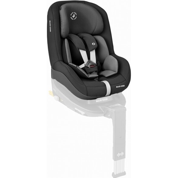 "Maxi-Cosi Pearl Pro 2 i-Size" automobilinė kėdutė, sėdynė ~0-18 kg | Autentiška juoda