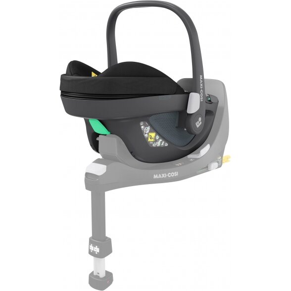 "Maxi-Cosi Pebble 360 i-Size" - pasukama automobilinė kėdutė ~0-13 kg | Essential Black 7